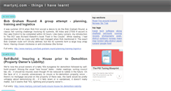 Desktop Screenshot of martynj.com