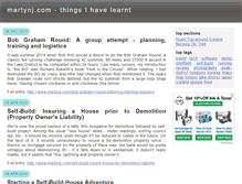 Tablet Screenshot of martynj.com